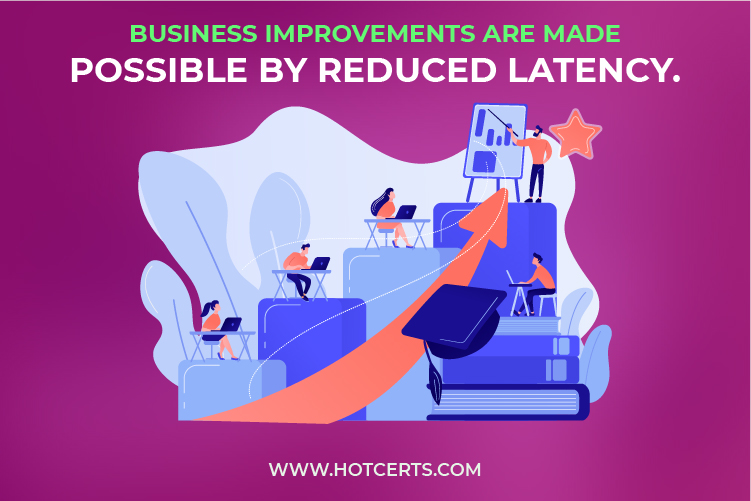 Business Improvements Are Made Possible by Reduced Latency.