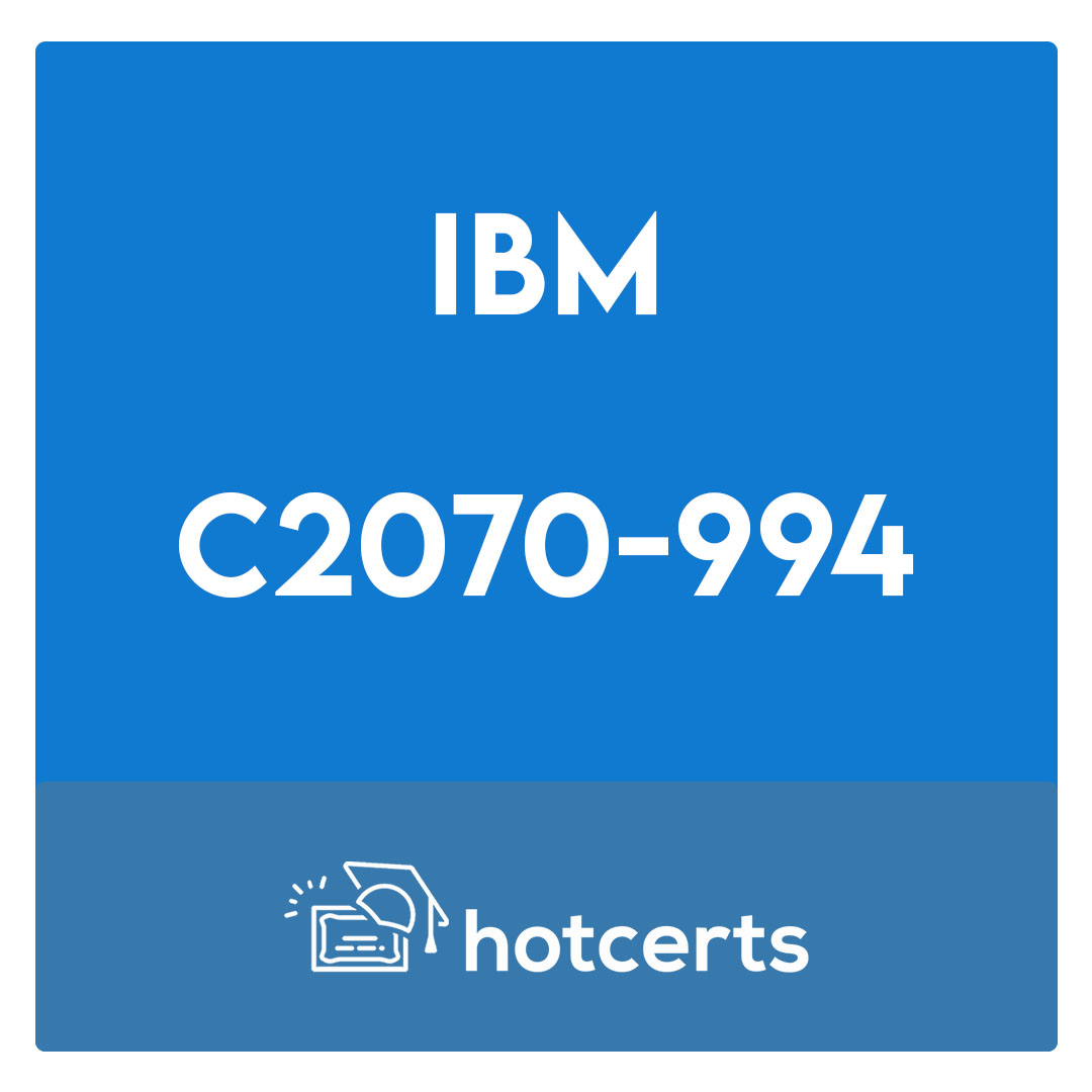 C2070-994-IBM Datacap V9.0 Solution Designer Exam