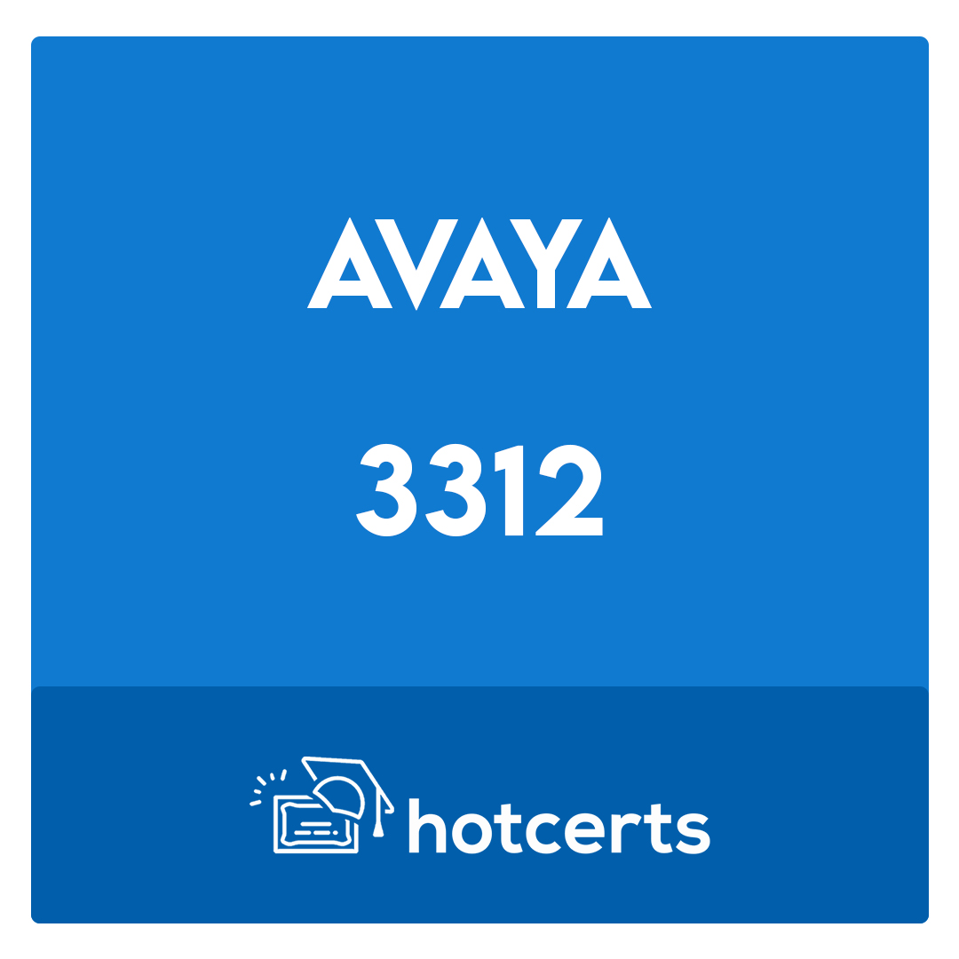 3312-Avaya Aura Contact Center Administration Exam