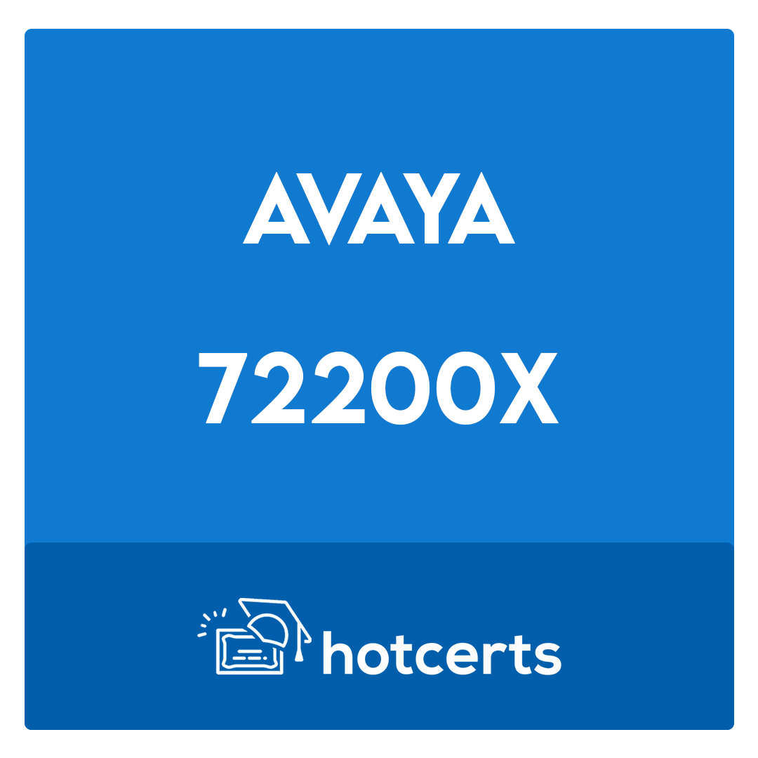 72200X-Avaya AuraÂ® Core Components Support Exam