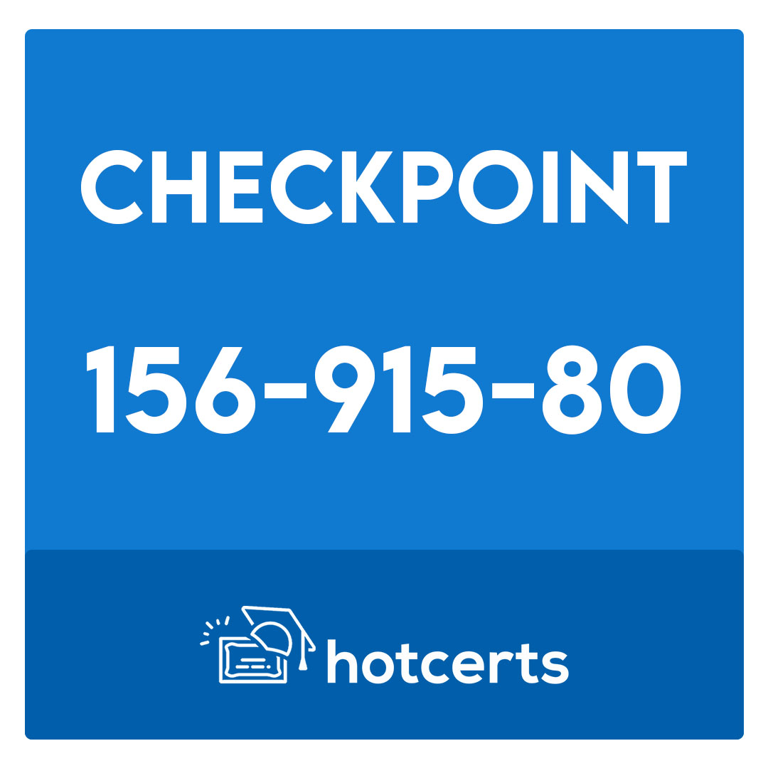 156-915-80-Check Point Certified Security Expert Update - R80 Exam