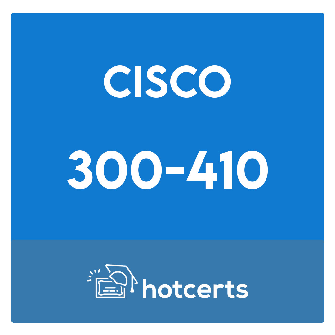 300-410-Implementing Cisco Enterprise Advanced Routing and Services (ENARSI) Exam