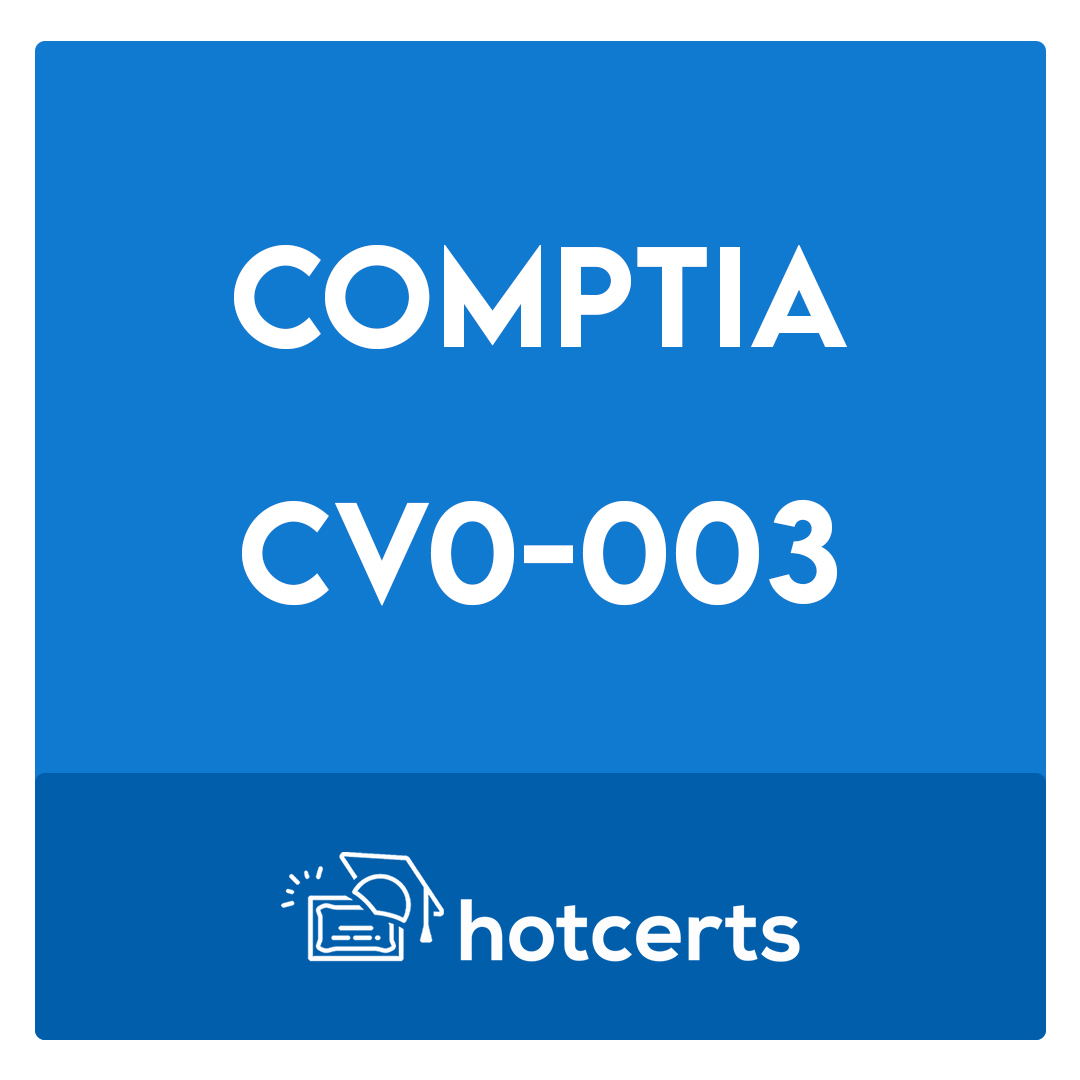 CV0-003-CompTIA Cloud+ Certification Exam
