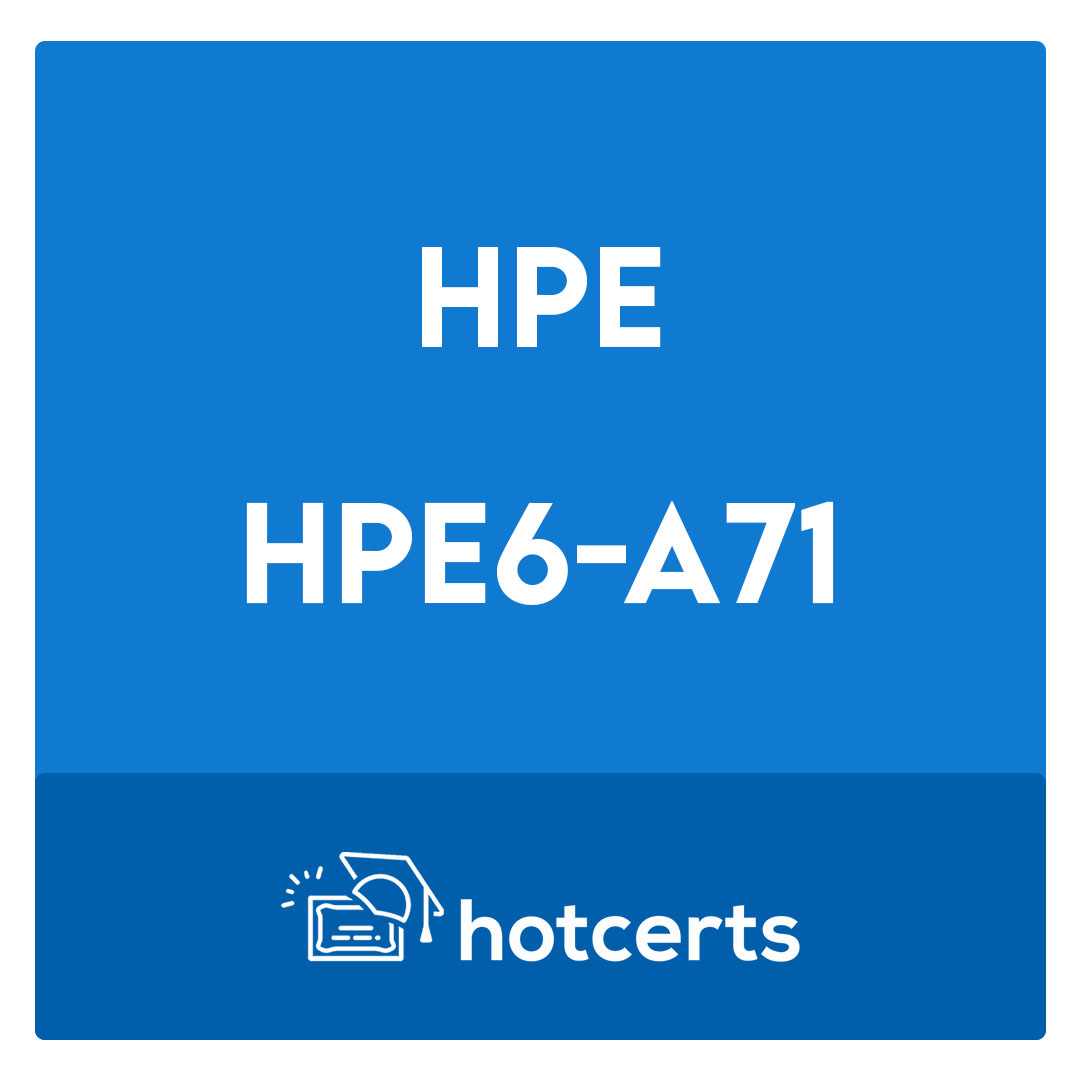 HPE6-A71-Aruba Certified Mobility Professional Exam