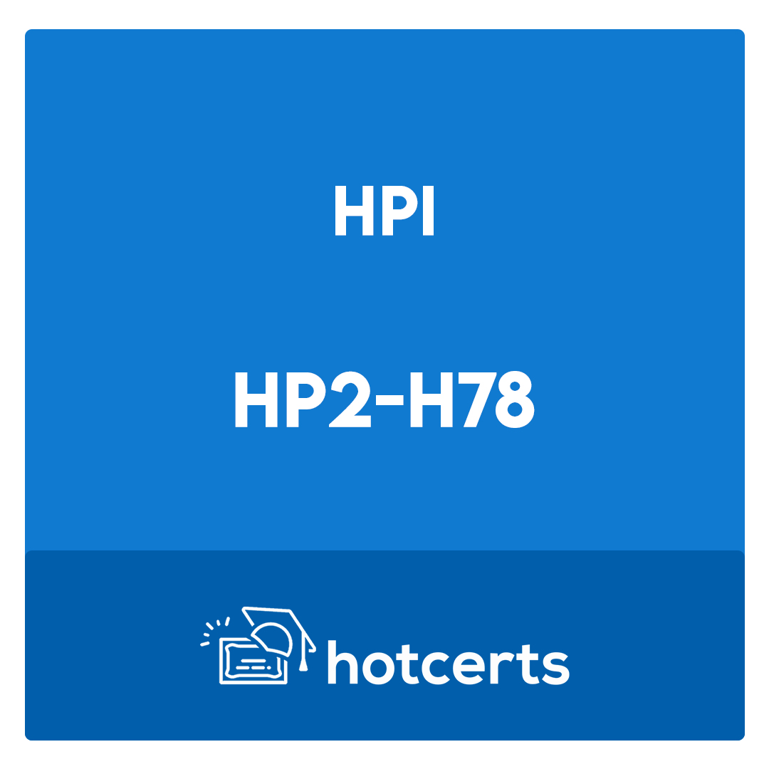 HP2-H78-Implementing HP Access Control 2019 Exam
