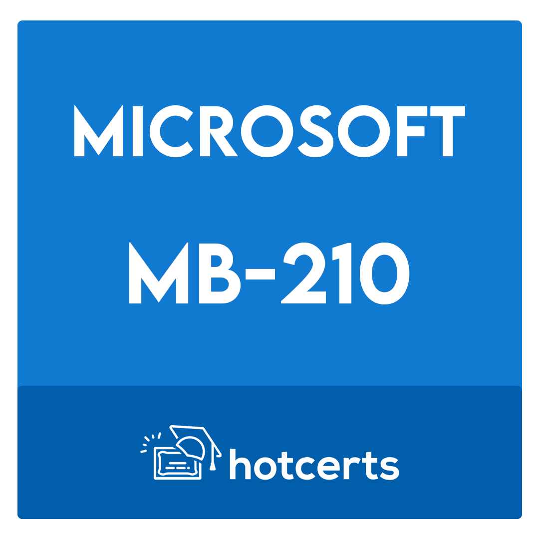 MB-210-Microsoft Dynamics 365 for Sales Exam
