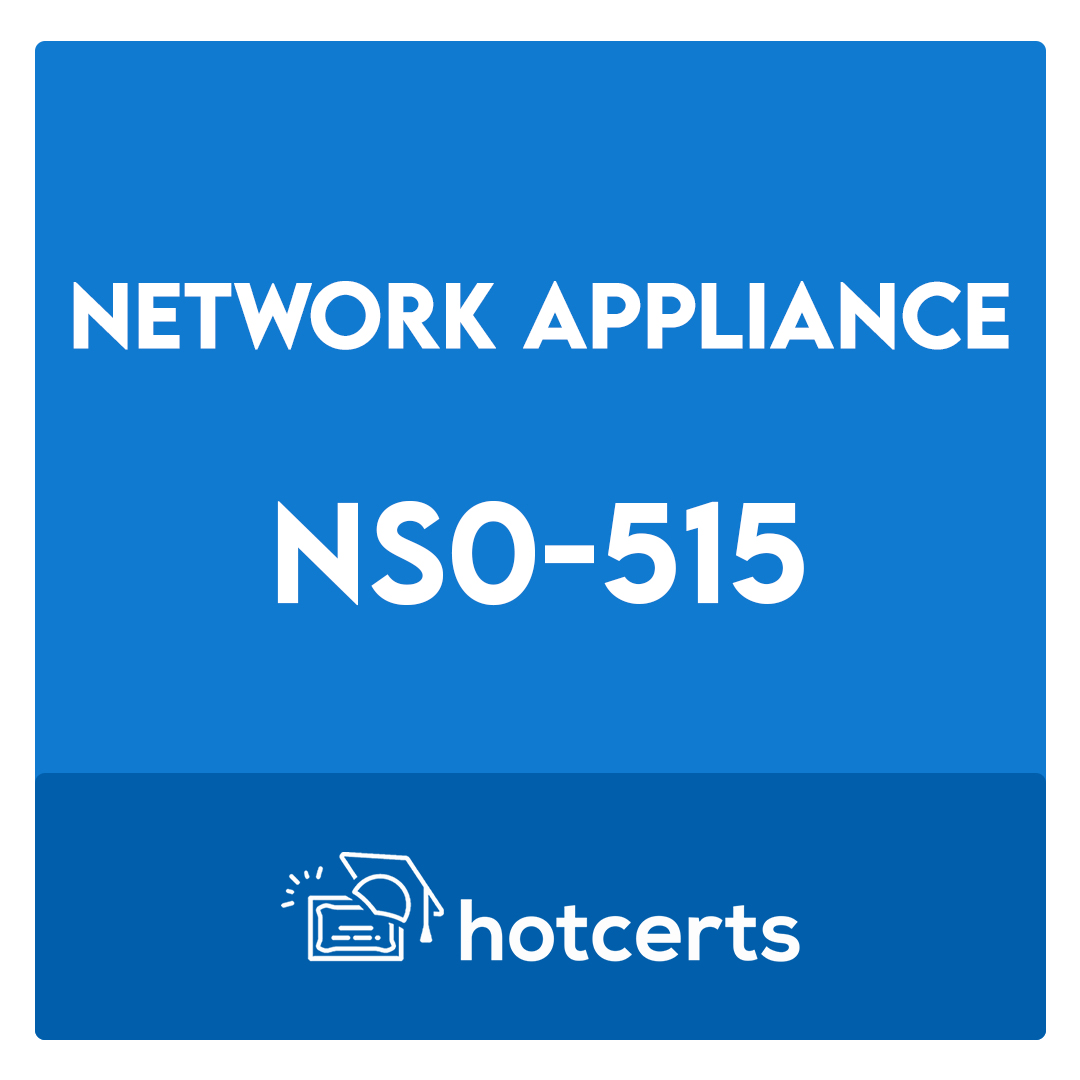 NS0-515-NetApp Certified Implementation Engineer-E-Series Exam