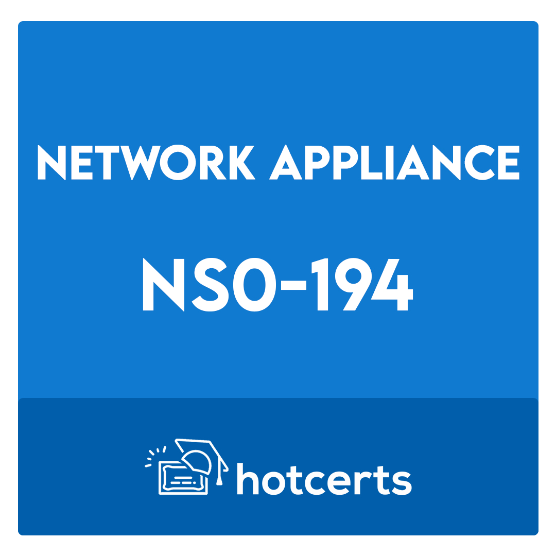 NS0-194-NetApp Certified Support Engineer Exam