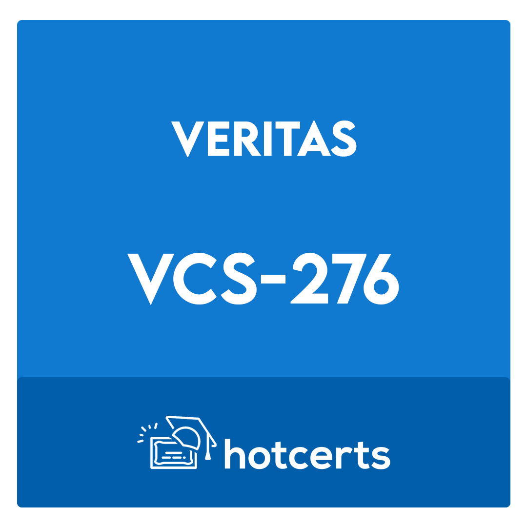 VCS-276-Administration of Veritas NetBackup 8.0 Exam