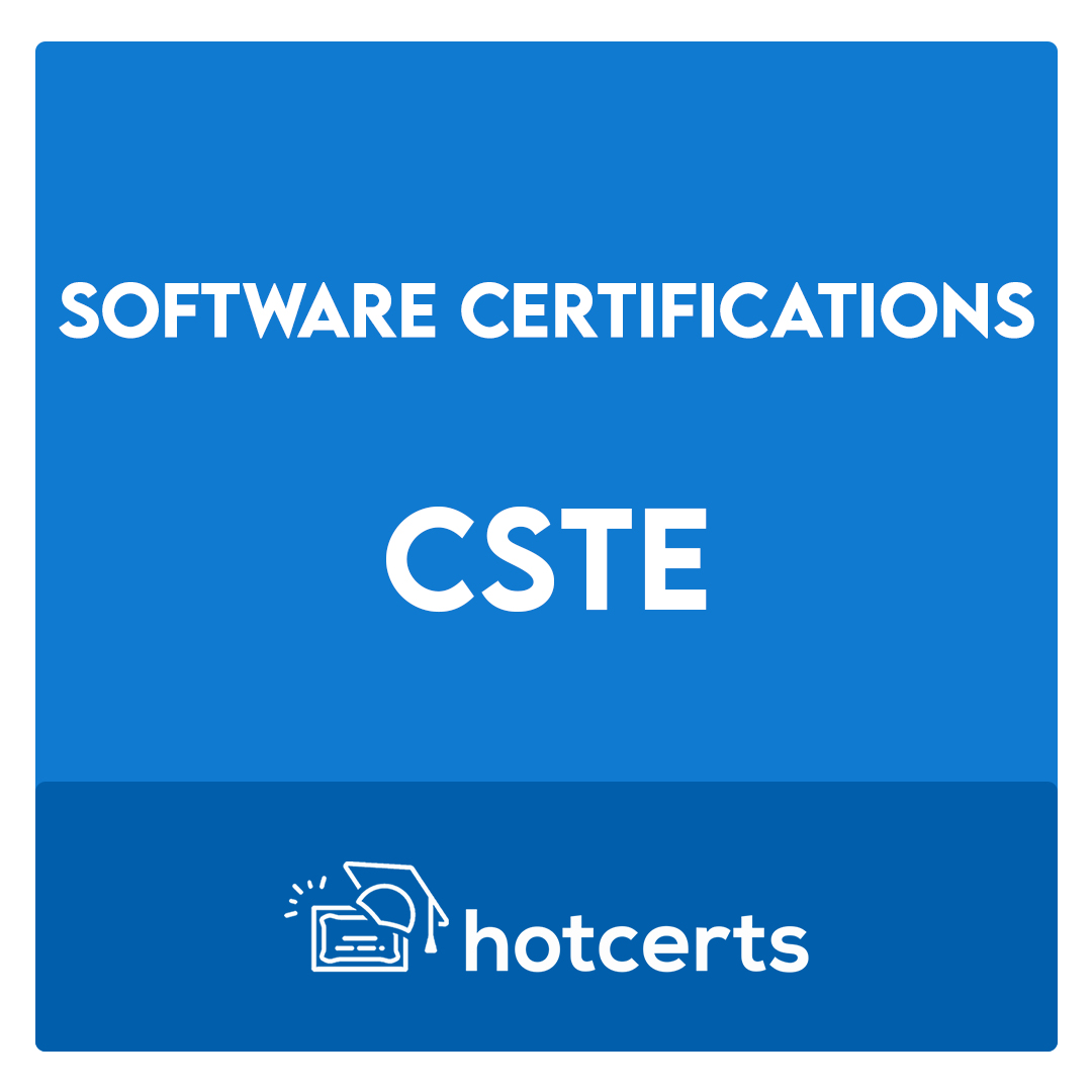 CSTE-Certified Software Test Engineer (CSTE) Exam