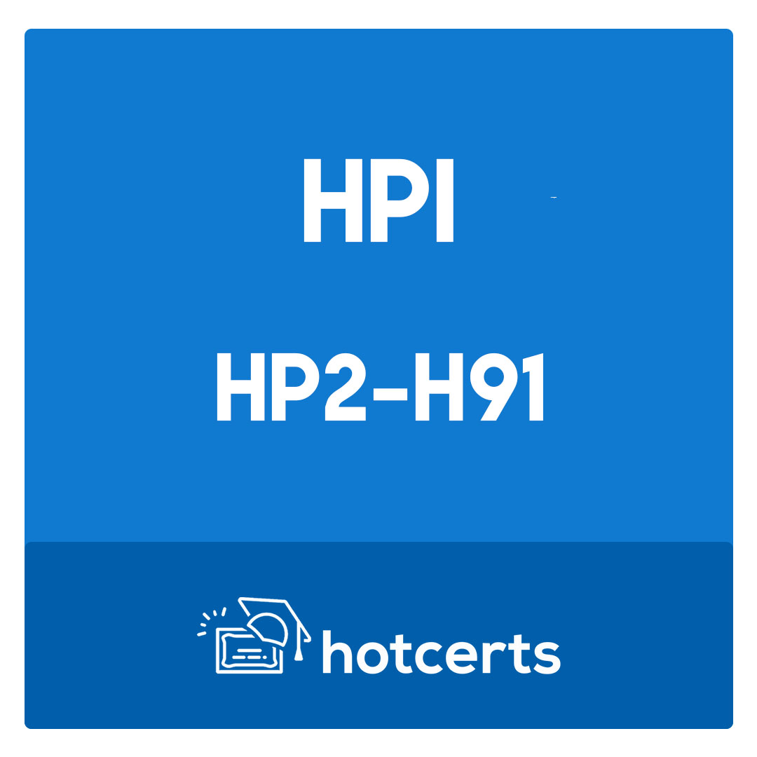 HP2-H91-Selling HP Workstations 2019 Exam