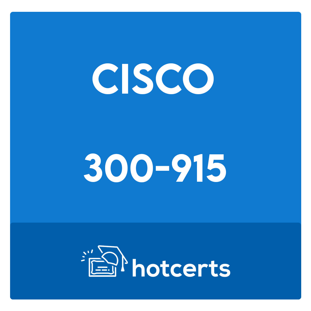 300-915-Developing Solutions Using Cisco IoT and Edge Platforms (DEVIOT) Exam