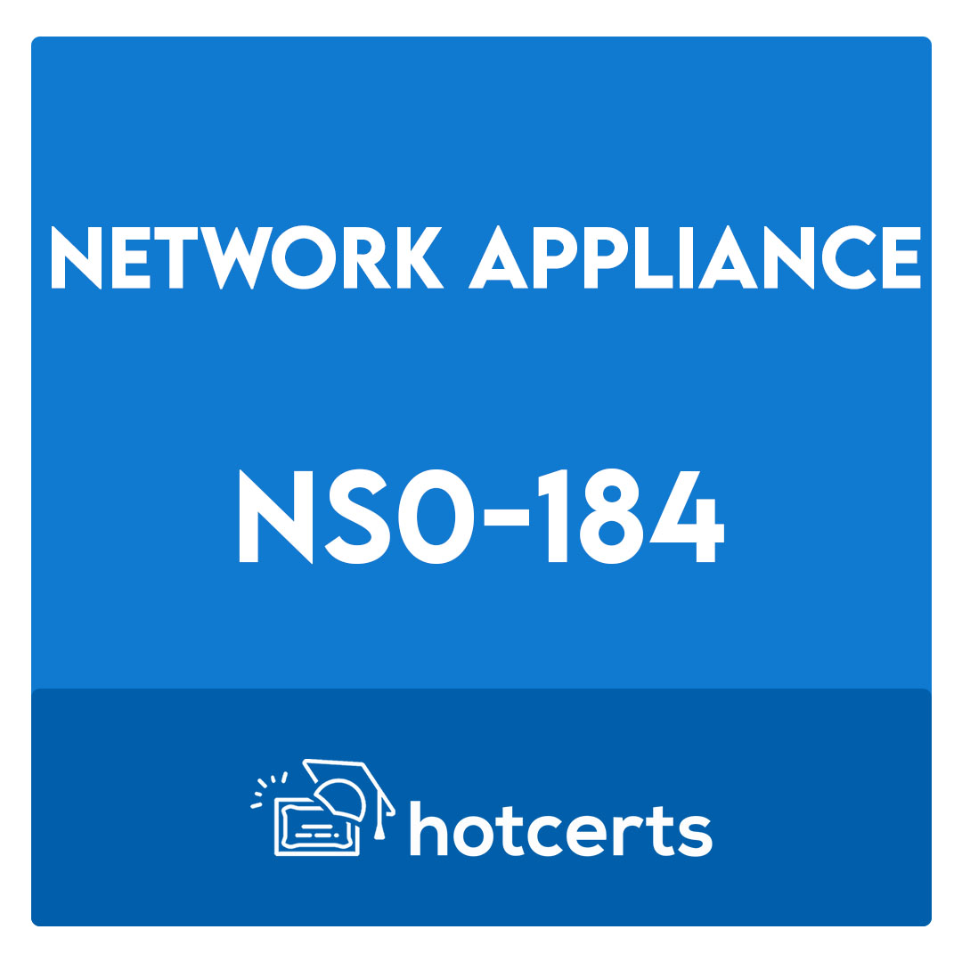 NS0-184-NetApp Certified Storage Installation Engineer, ONTAP Exam