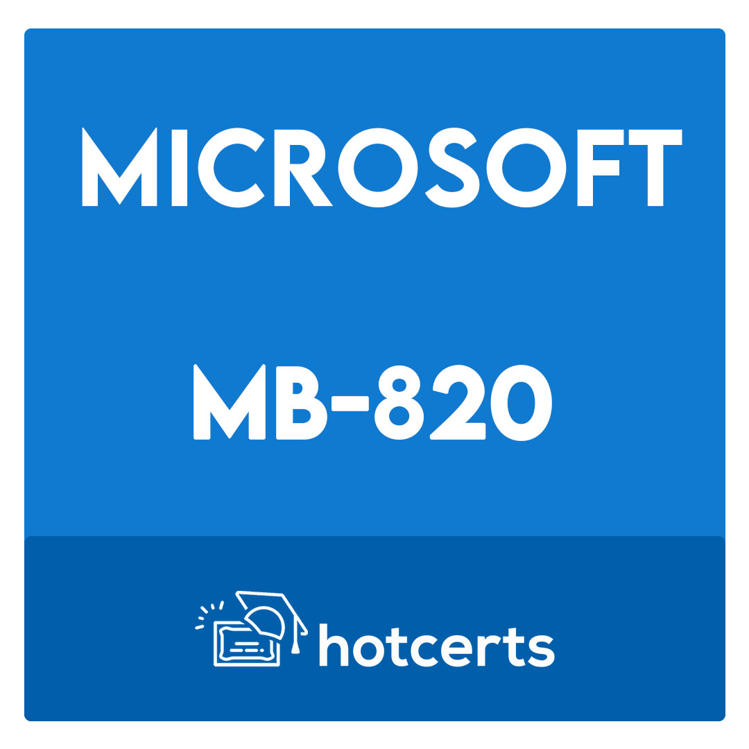 MB-820-Microsoft Dynamics 365 Business Central Developer Exam