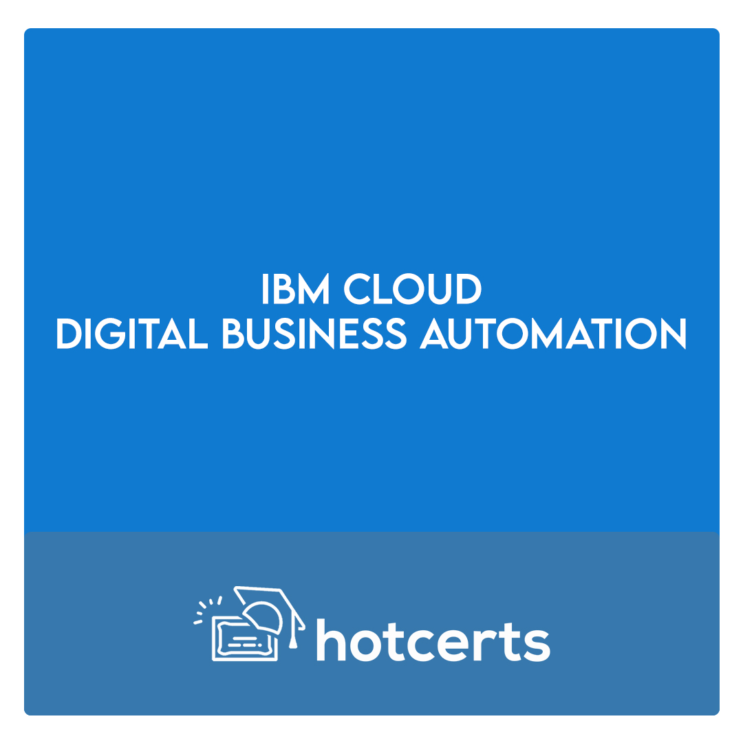 IBM Cloud - Digital Business Automation