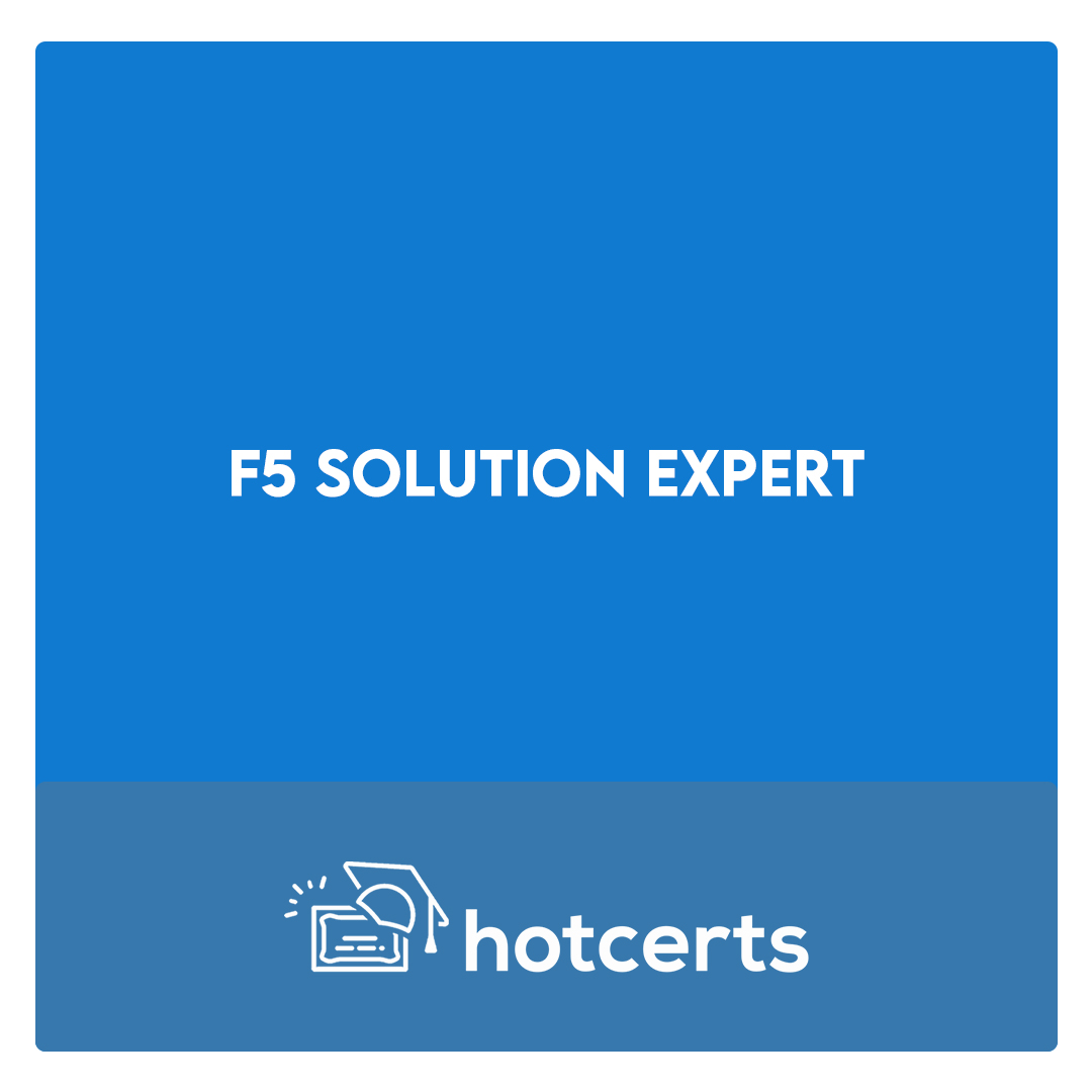F5 Solution Expert