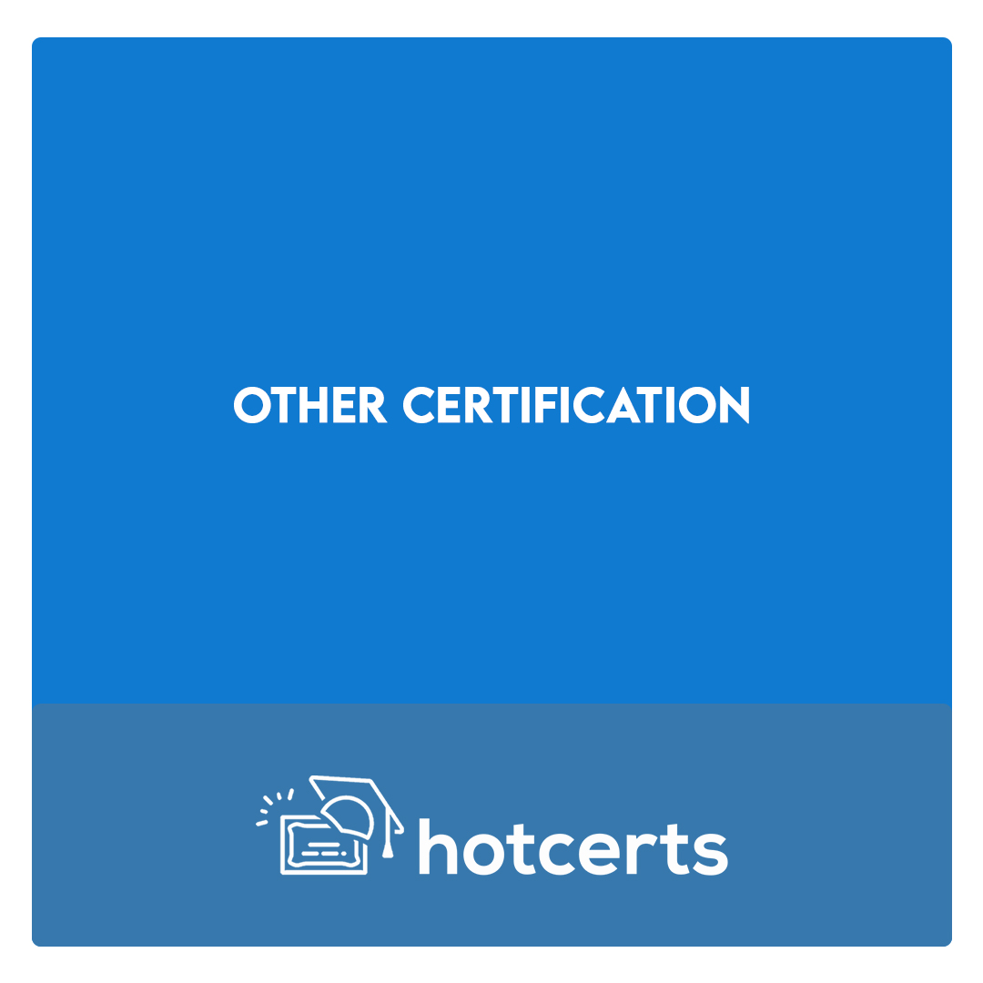 Other Certification