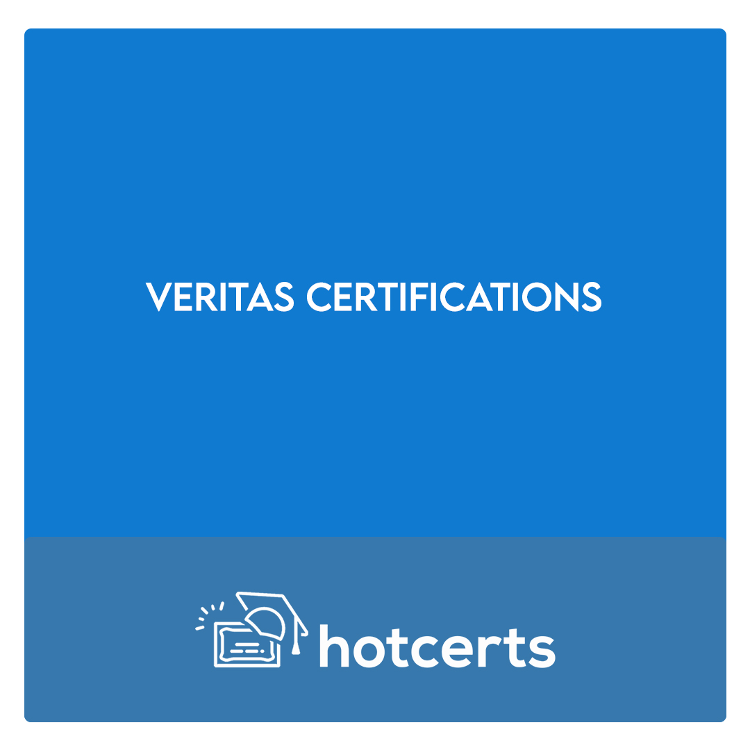 VERITAS Certifications