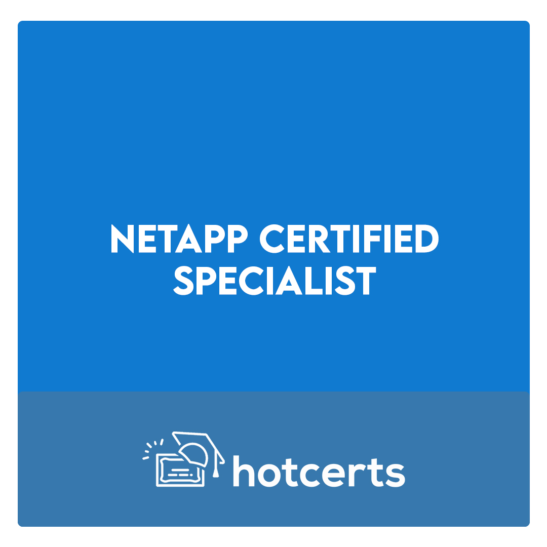 NetApp Certified Specialist