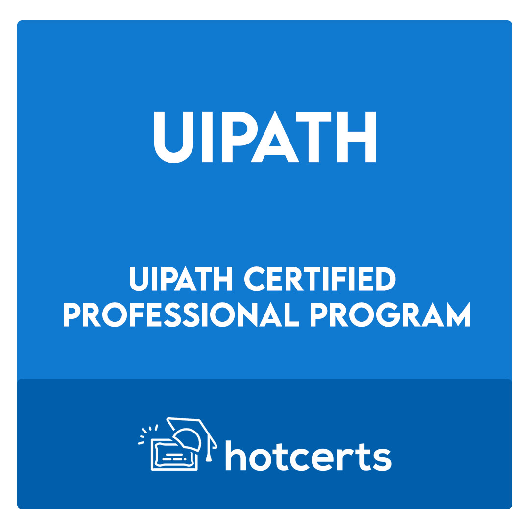 UiPath Certified Professional program